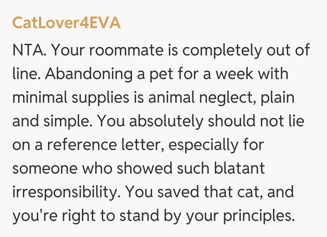 Comentariu de la CatLover4EVA