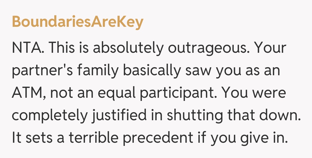 Comentariu de la BoundariesAreKey