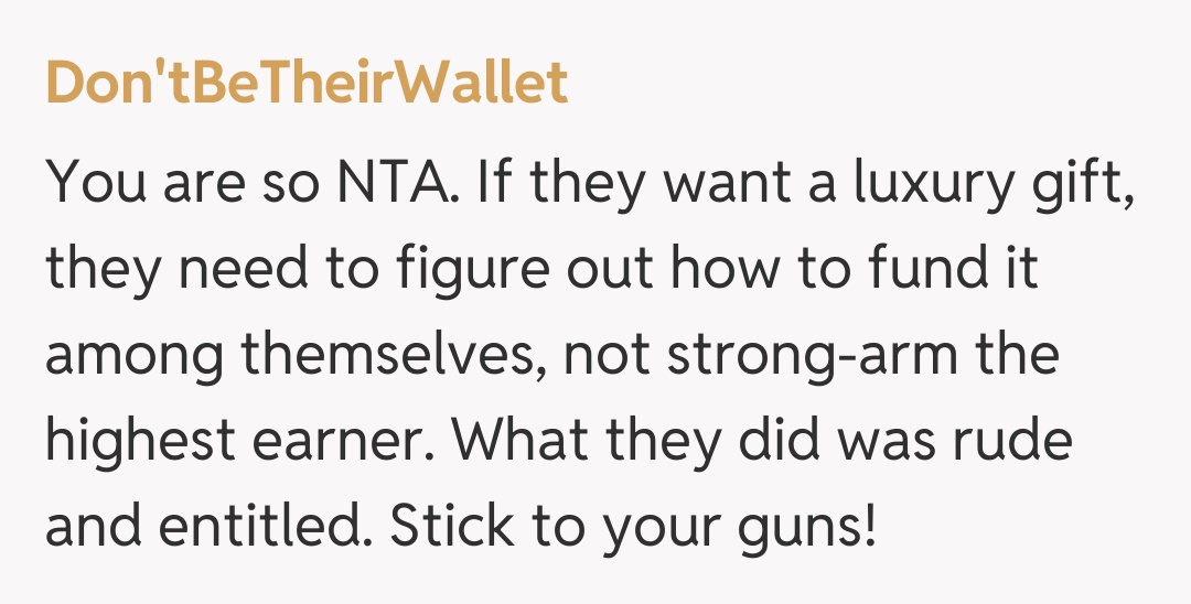 Comentariu de la Don'tBeTheirWallet