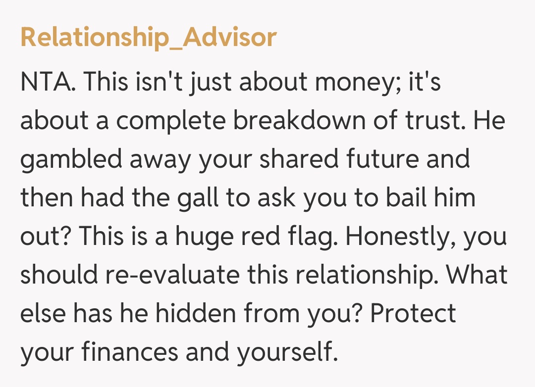 Comentariu de la Relationship_Advisor