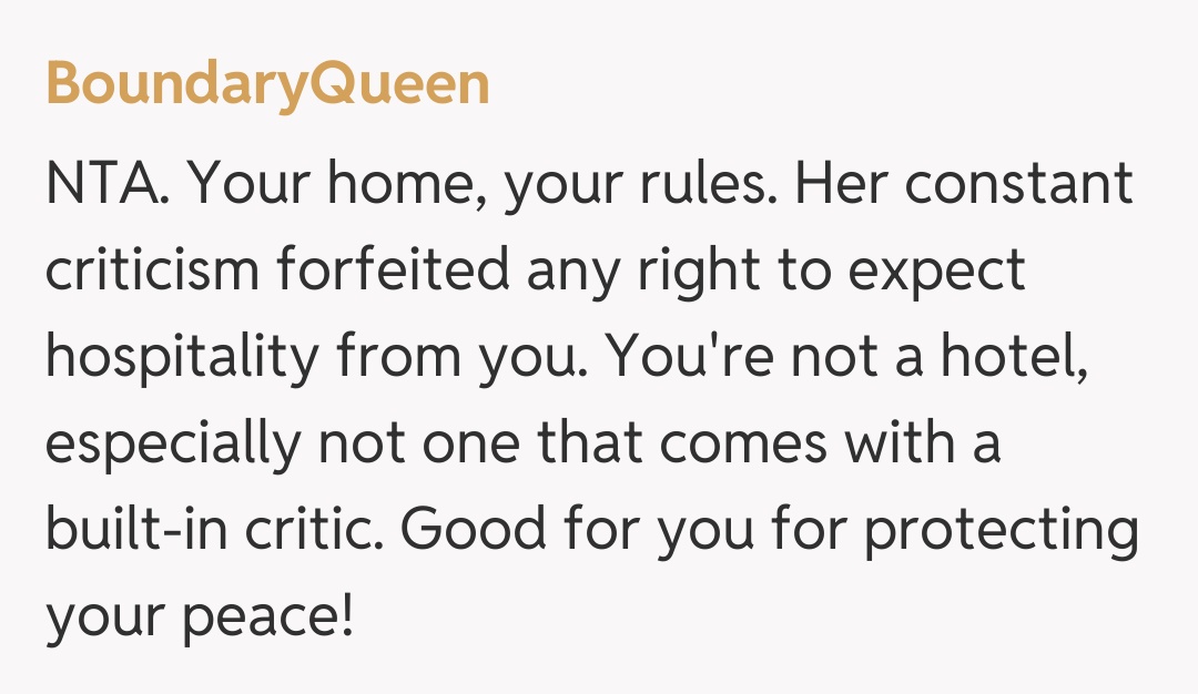 Comentariu de la BoundaryQueen