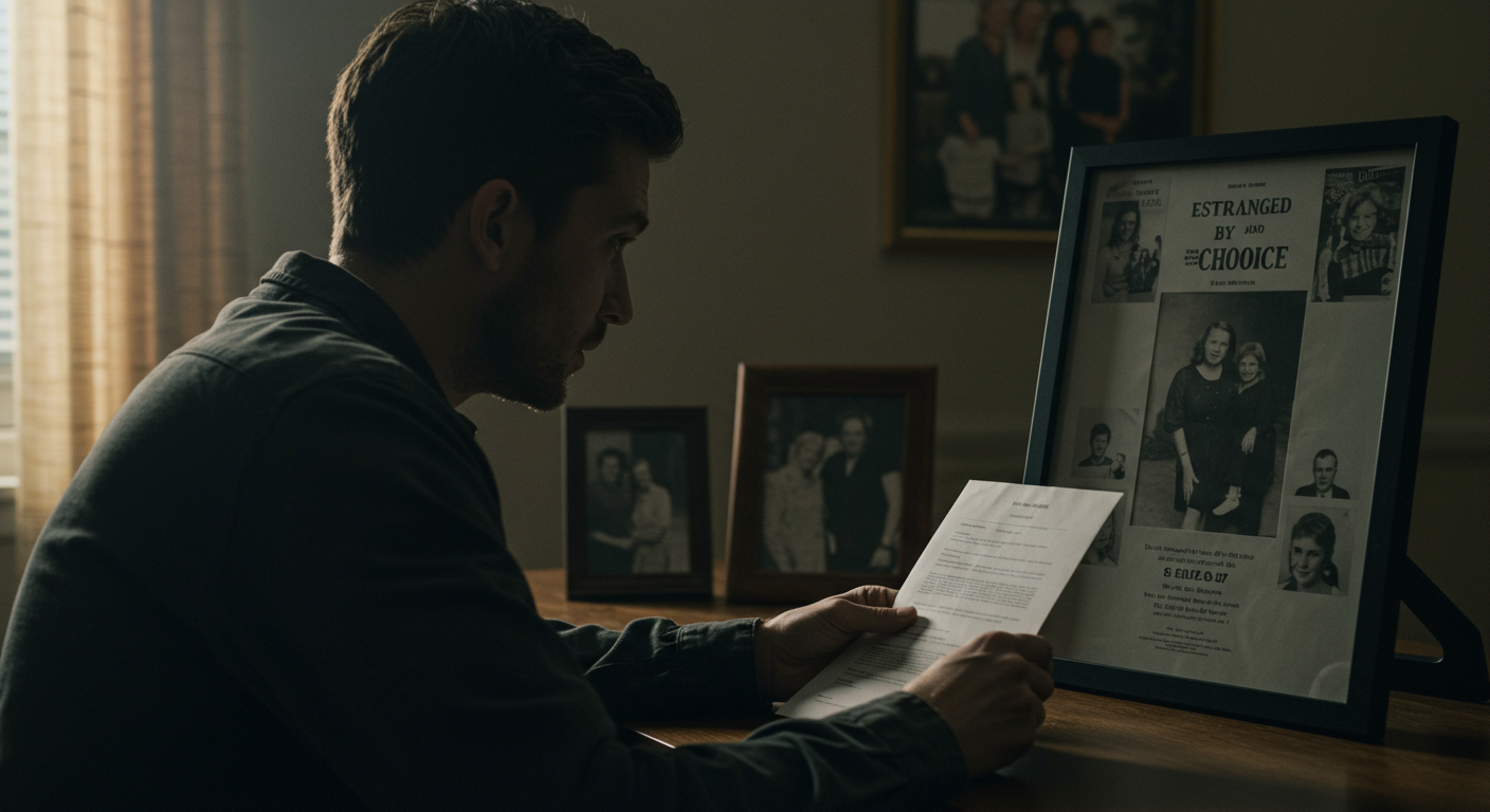 AITA for refusing to share my inheritance after my dad’s obituary listed me as “estranged by choice”?