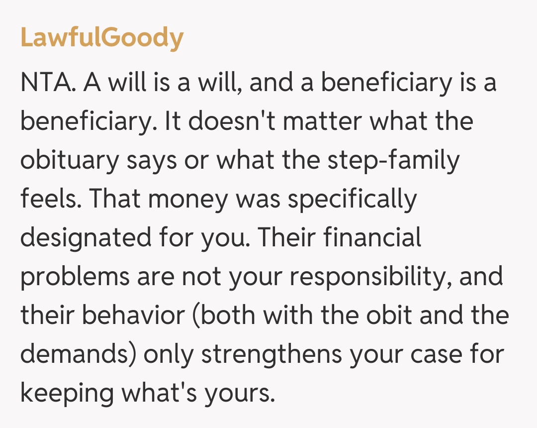 Comentariu de la LawfulGoody