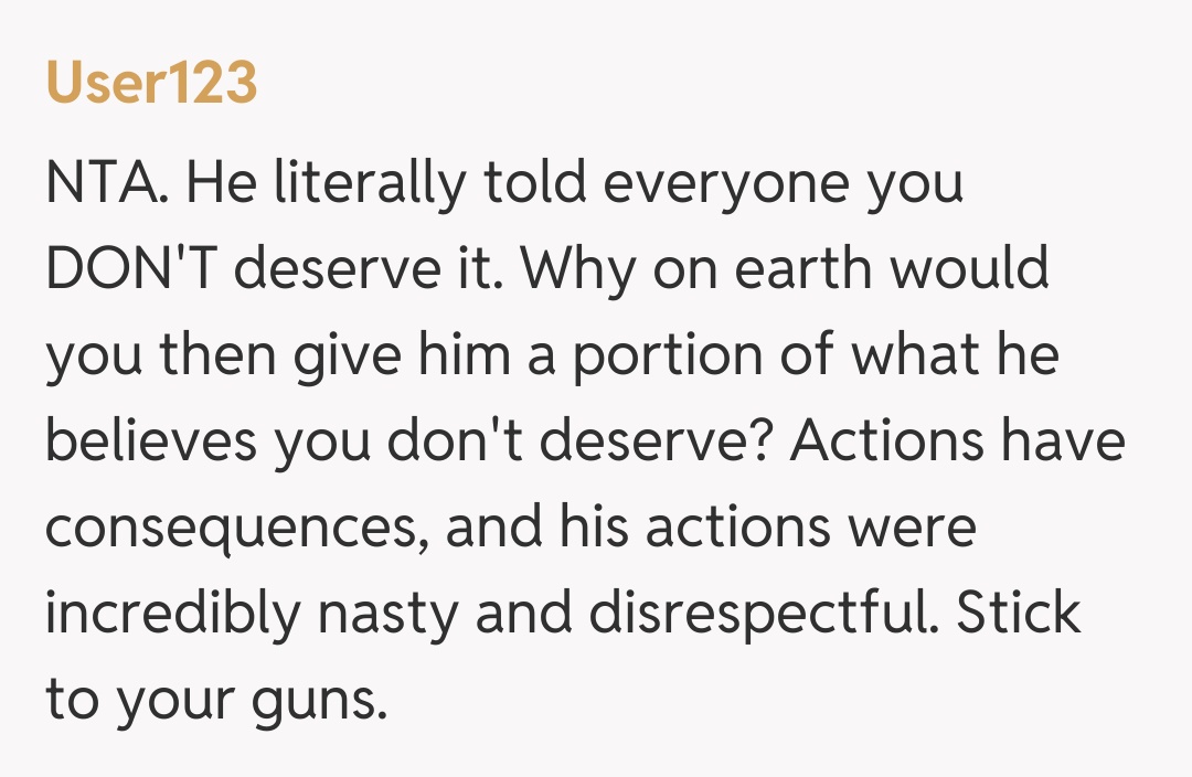 Comentariu de la User123