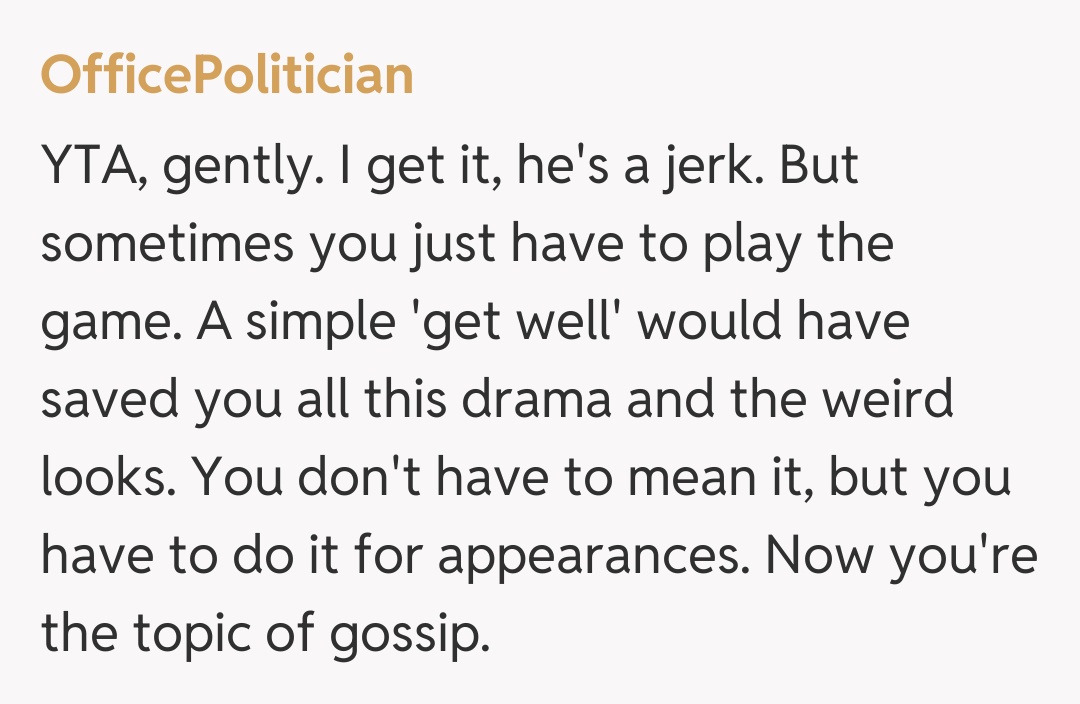 Comentariu de la OfficePolitician