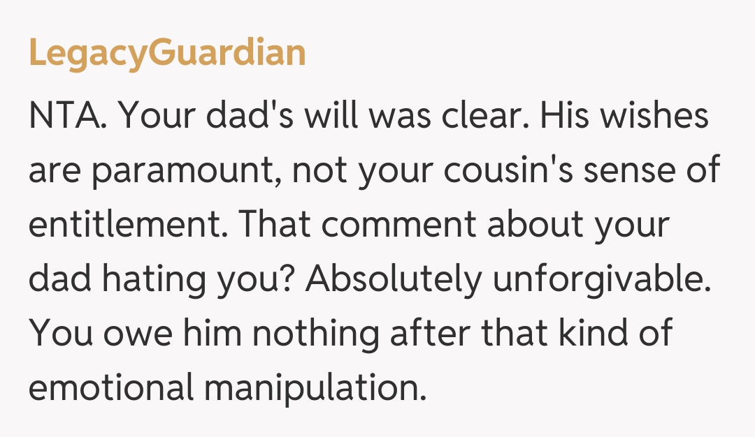 Comentariu de la LegacyGuardian