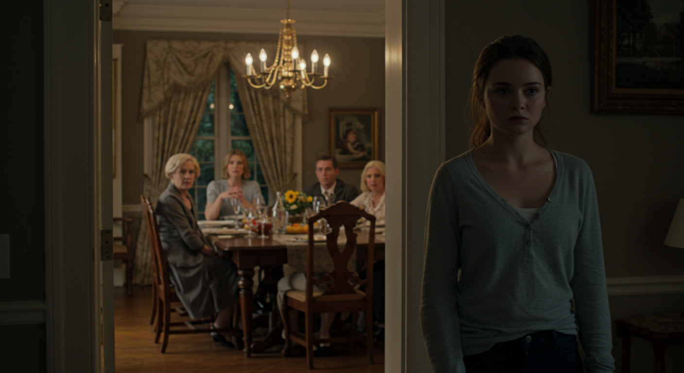 AITA for refusing to stay after my boyfriend’s dad said I “look like I belong behind the counter, not at the table”?