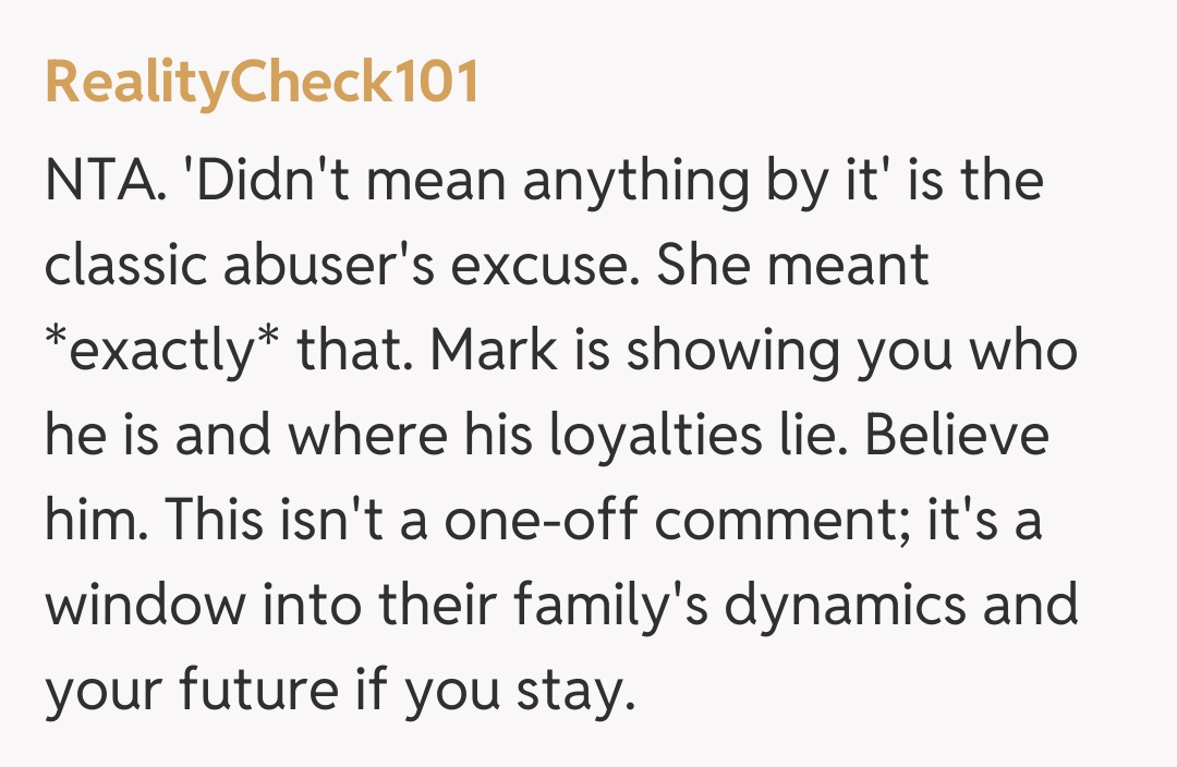 Comentariu de la RealityCheck101