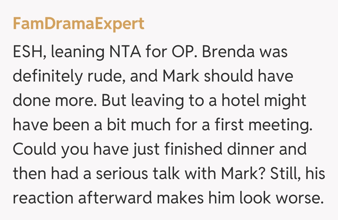 Comentariu de la FamDramaExpert