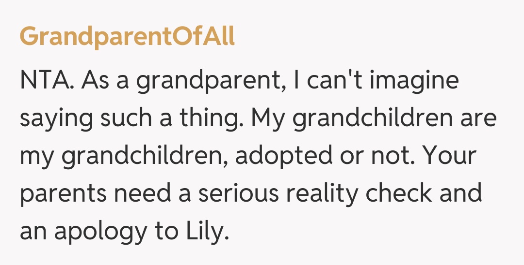 Comentariu de la GrandparentOfAll