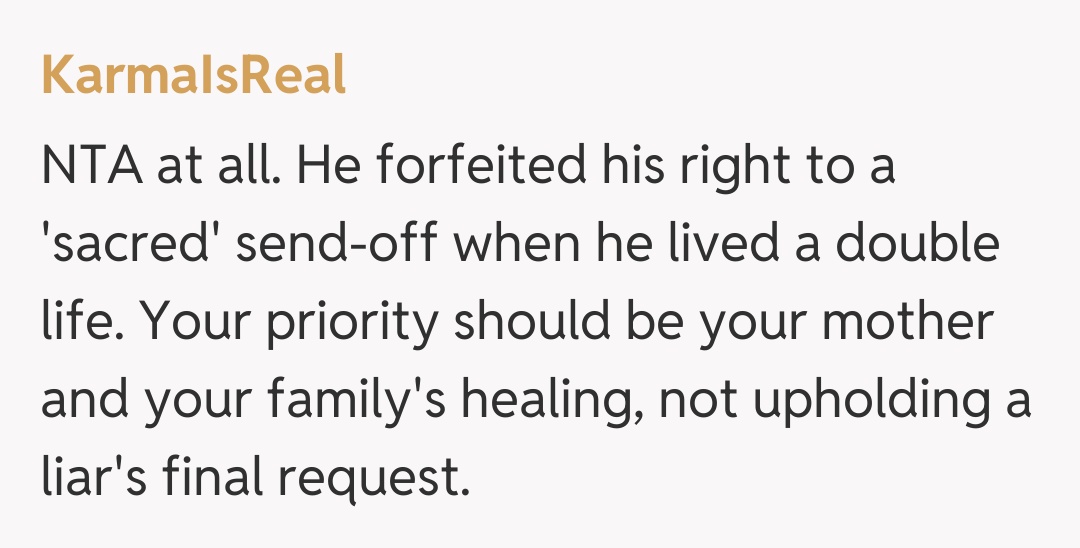 Comentariu de la KarmaIsReal