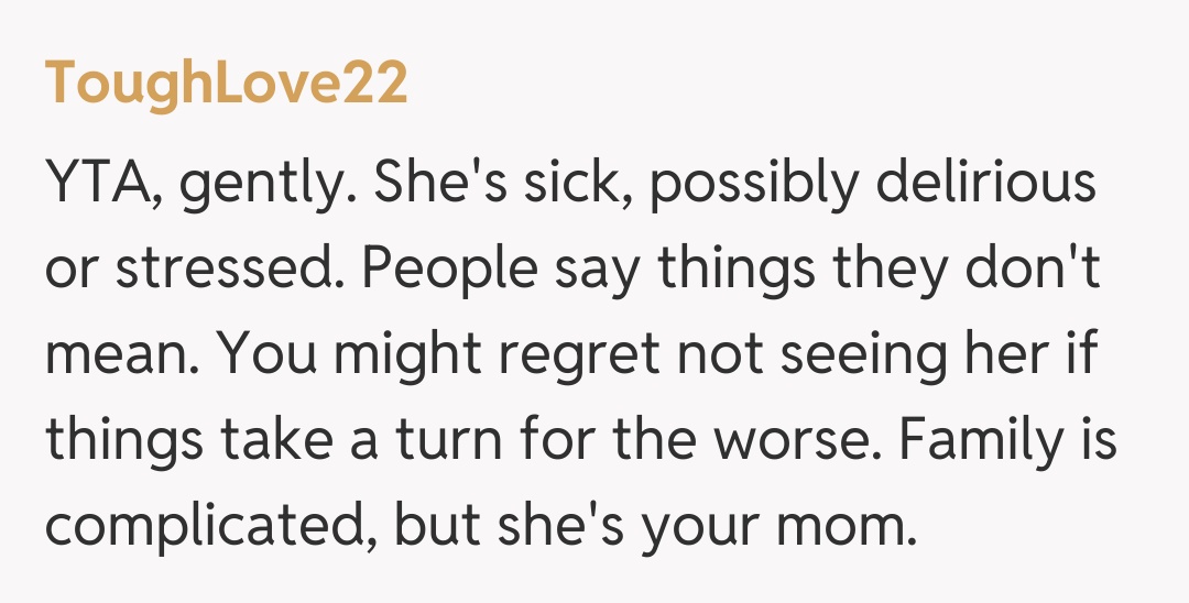 Comentariu de la ToughLove22