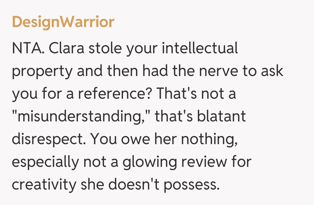 Comentariu de la DesignWarrior