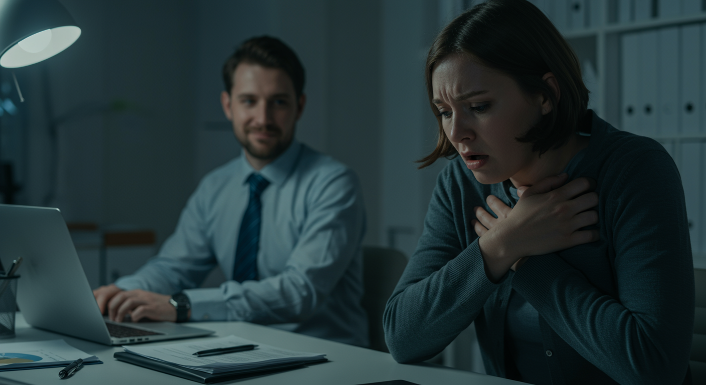 AITA for reporting my coworker after he said my panic attack was “attention-seeking performance art”?