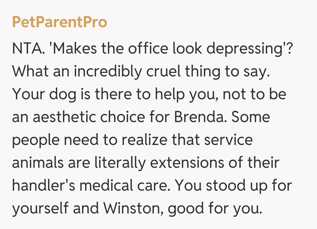 Comentariu de la PetParentPro