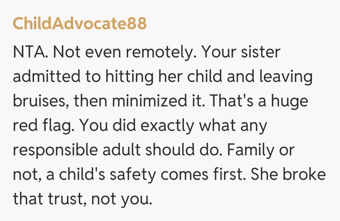 Comentariu de la ChildAdvocate88