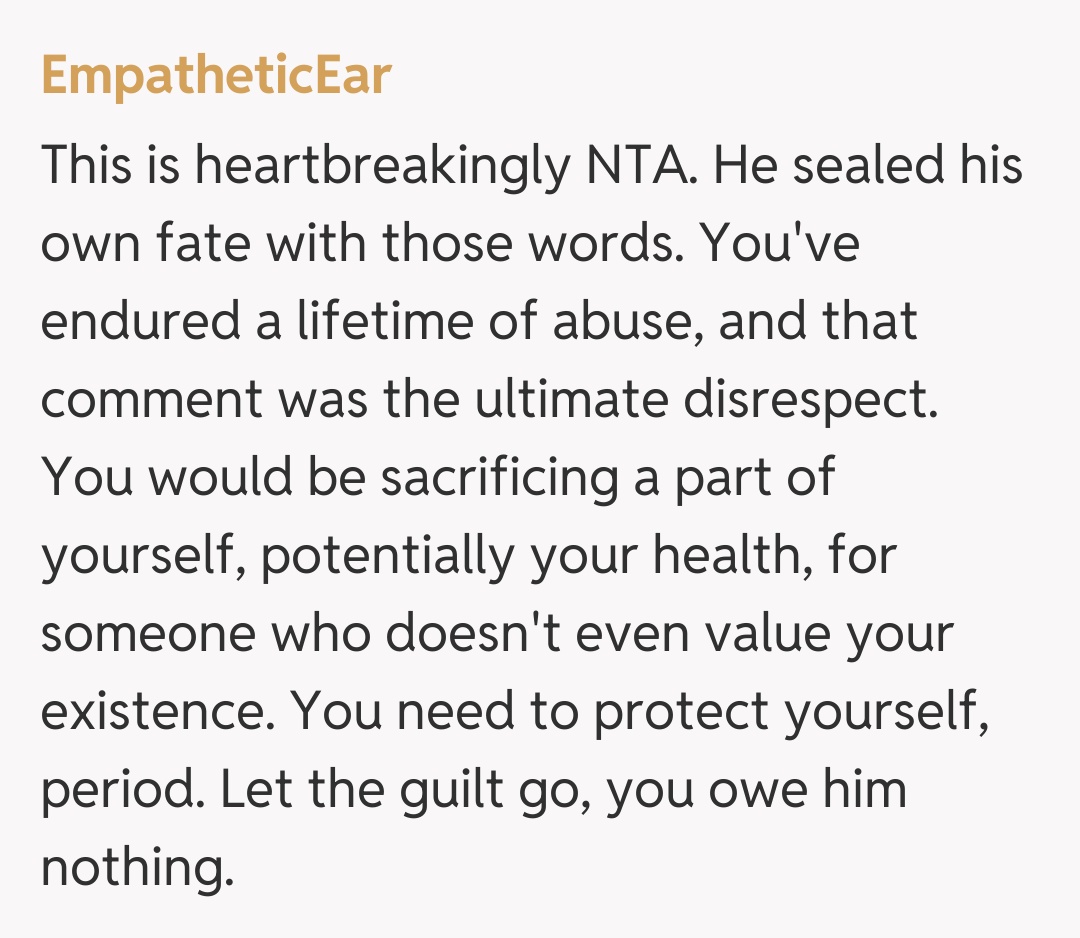 Comentariu de la EmpatheticEar