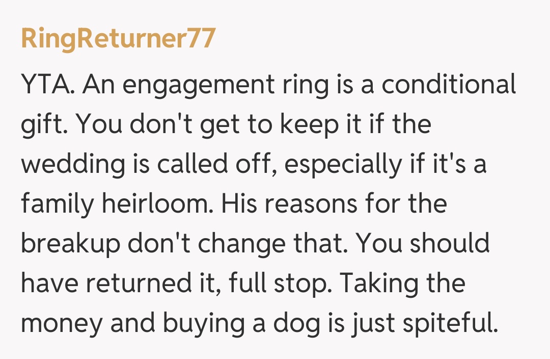 Comentariu de la RingReturner77