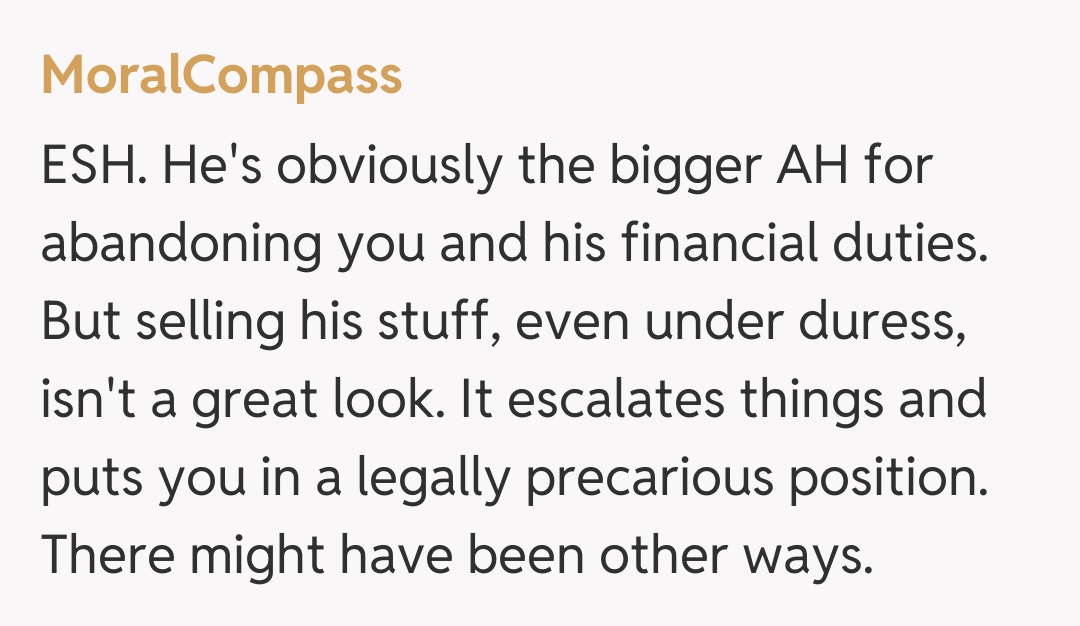 Comentariu de la MoralCompass