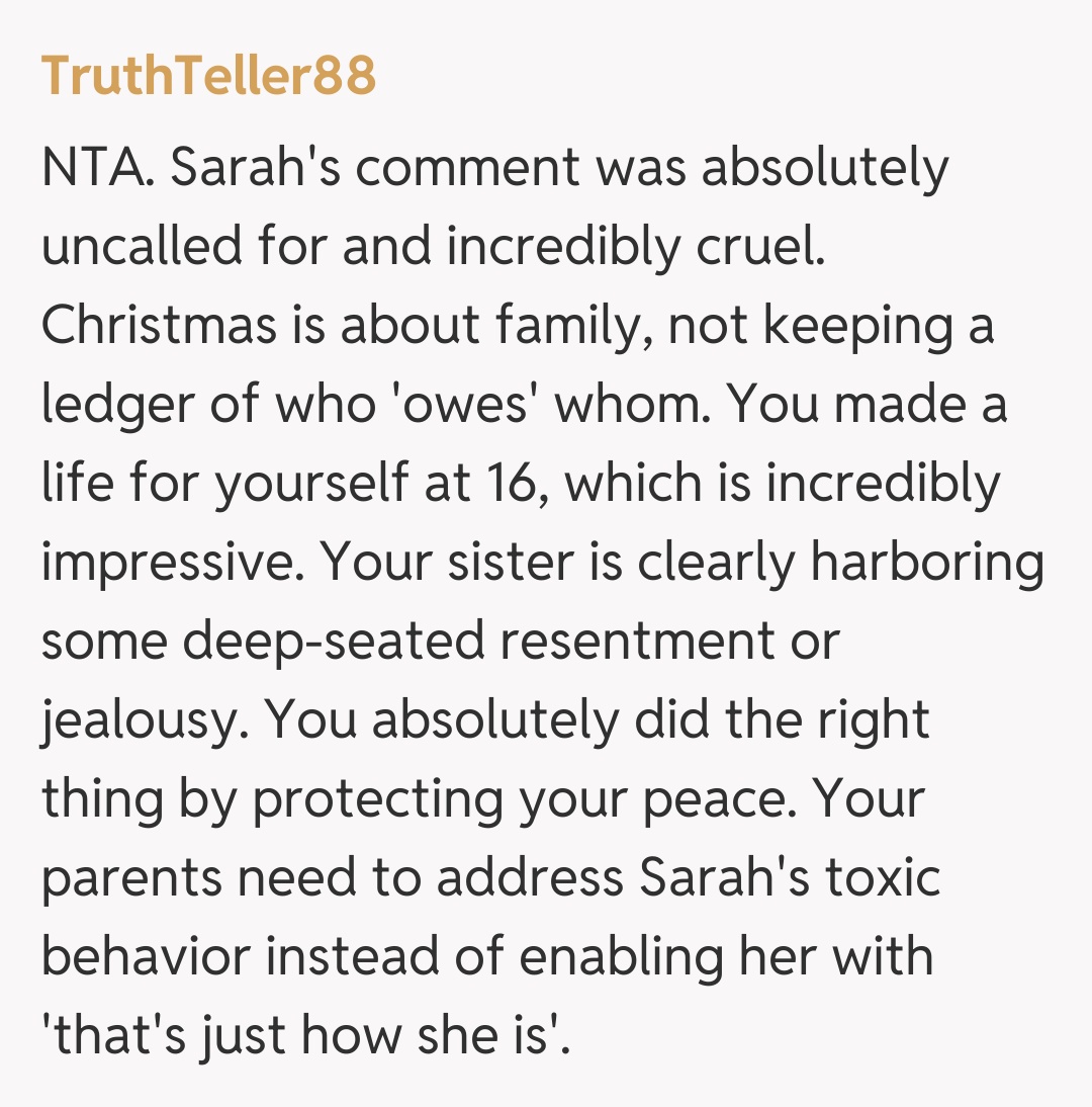 Comentariu de la TruthTeller88