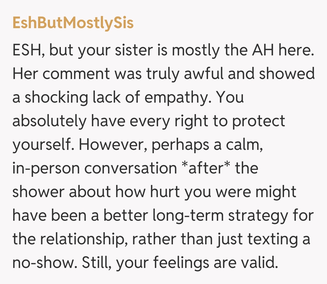 Comentariu de la EshButMostlySis