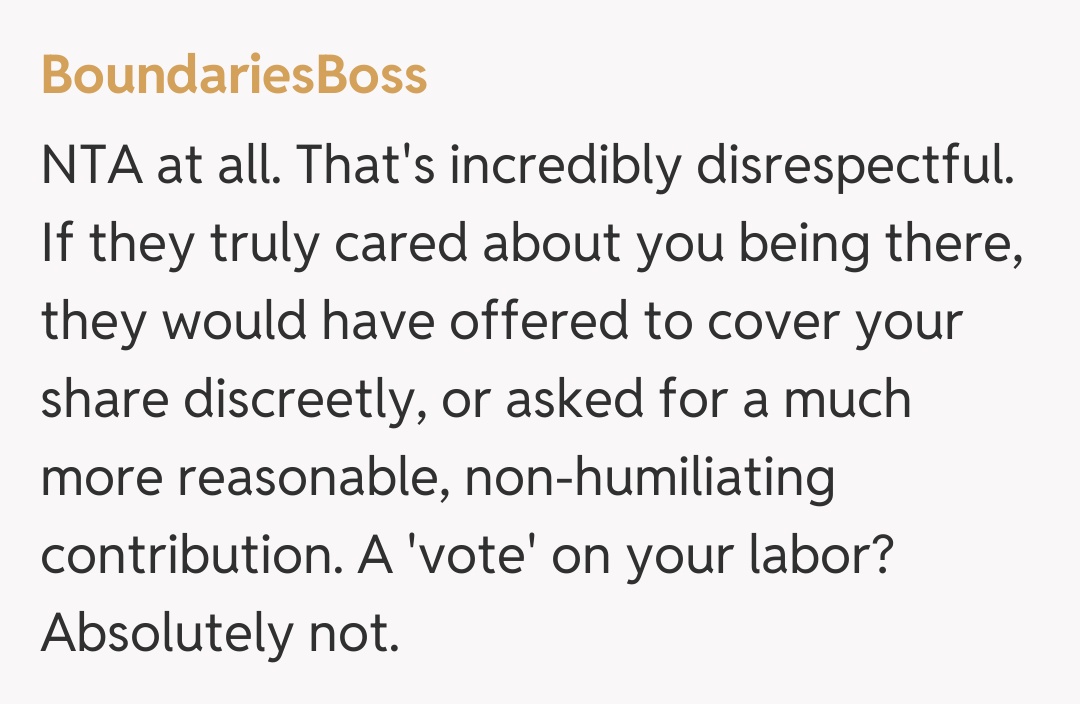 Comentariu de la BoundariesBoss