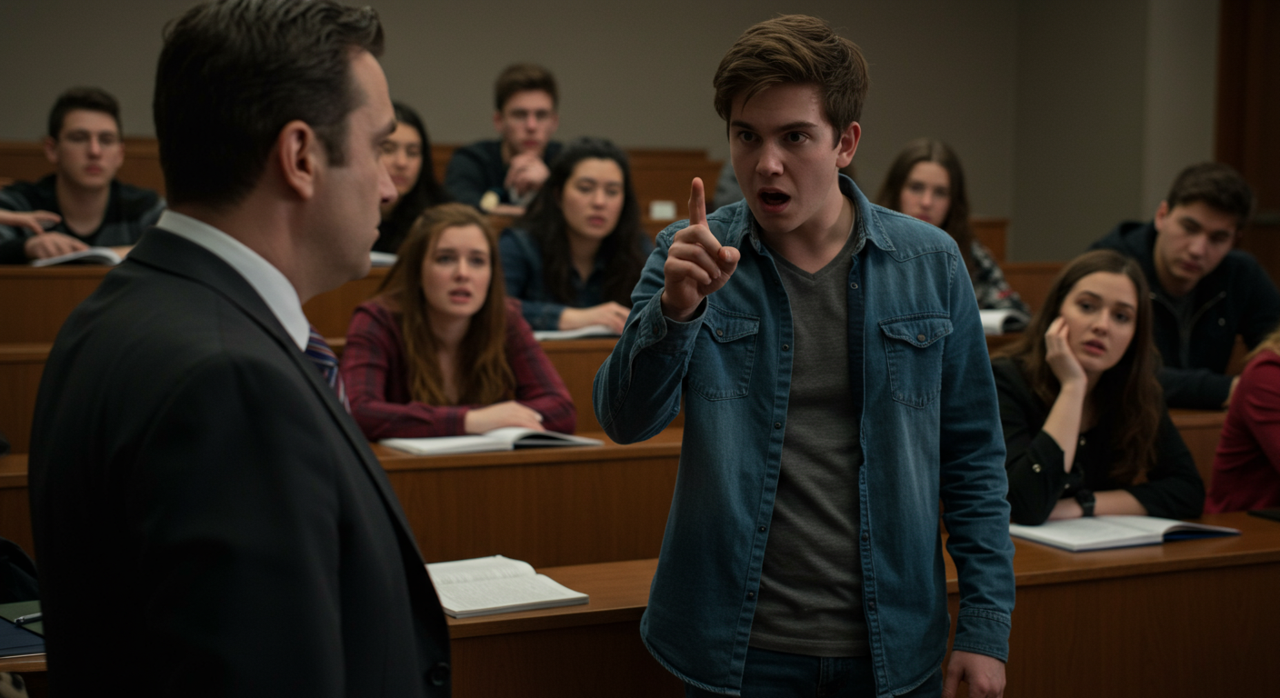 AITA for speaking up in class about racism even though I was warned by my professor not to?