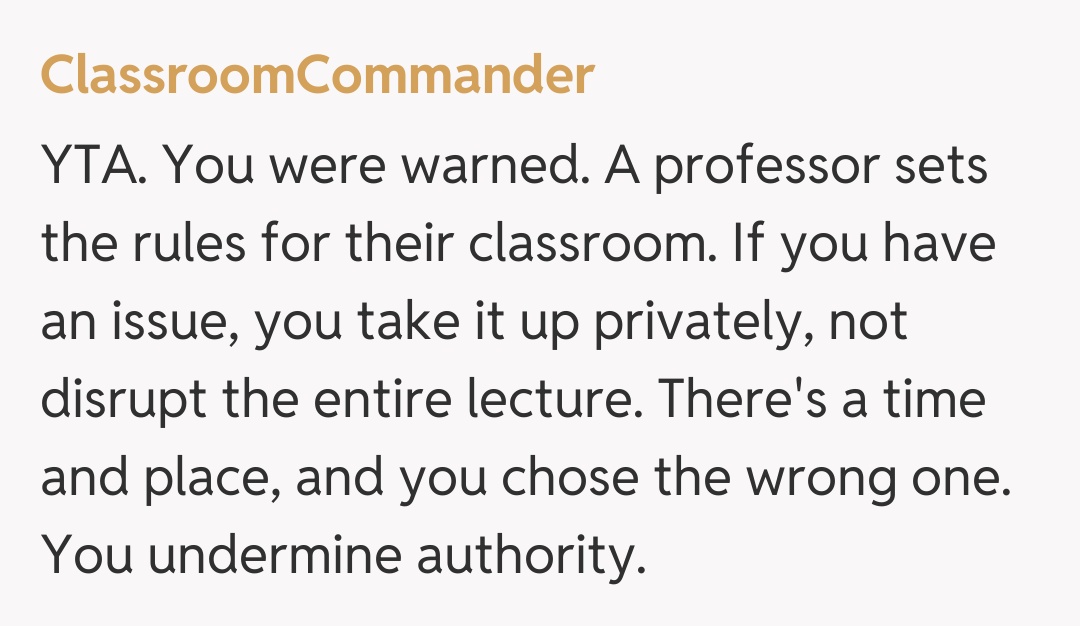 Comentariu de la ClassroomCommander