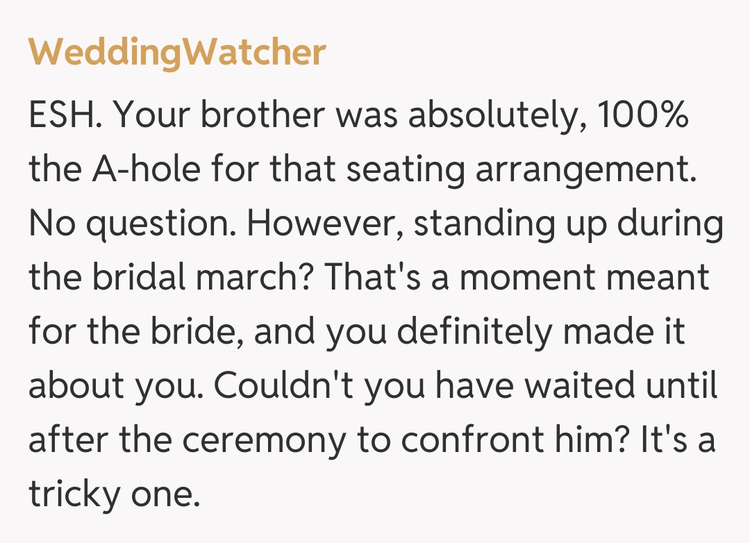 Comentariu de la WeddingWatcher