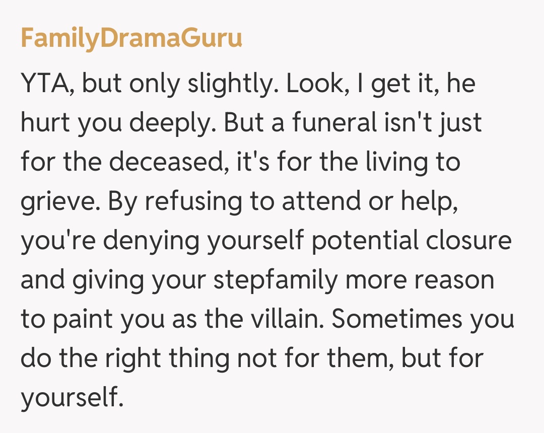 Comentariu de la FamilyDramaGuru