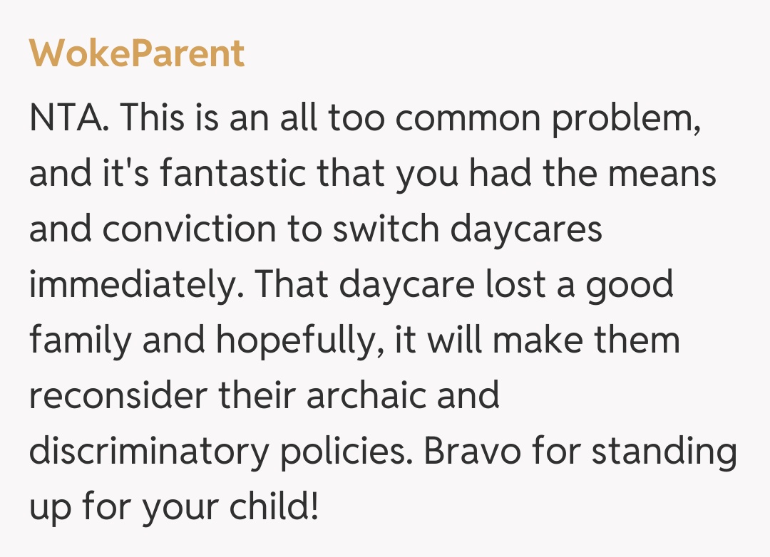 Comentariu de la WokeParent