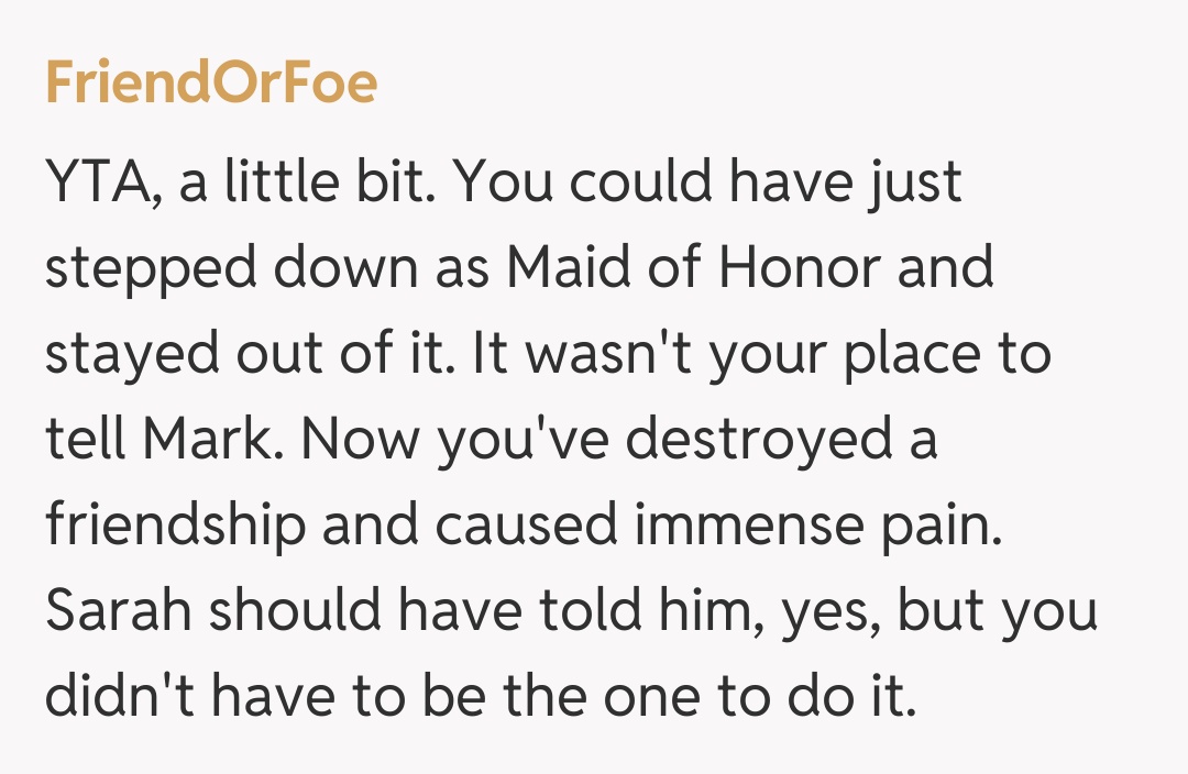 Comentariu de la FriendOrFoe