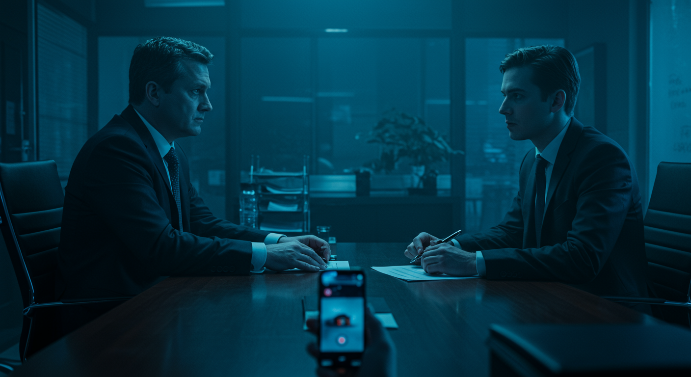 AITA for telling my boss I’m recording meetings after he said “no paper trail, no problem”?