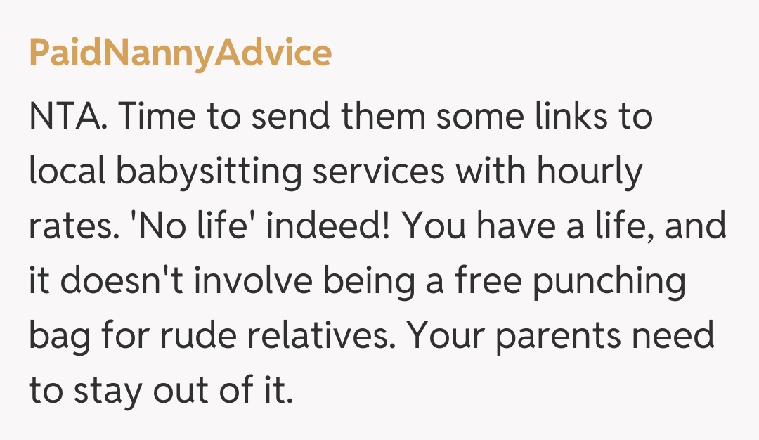 Comentariu de la PaidNannyAdvice