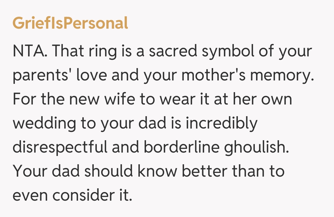 Comentariu de la GriefIsPersonal