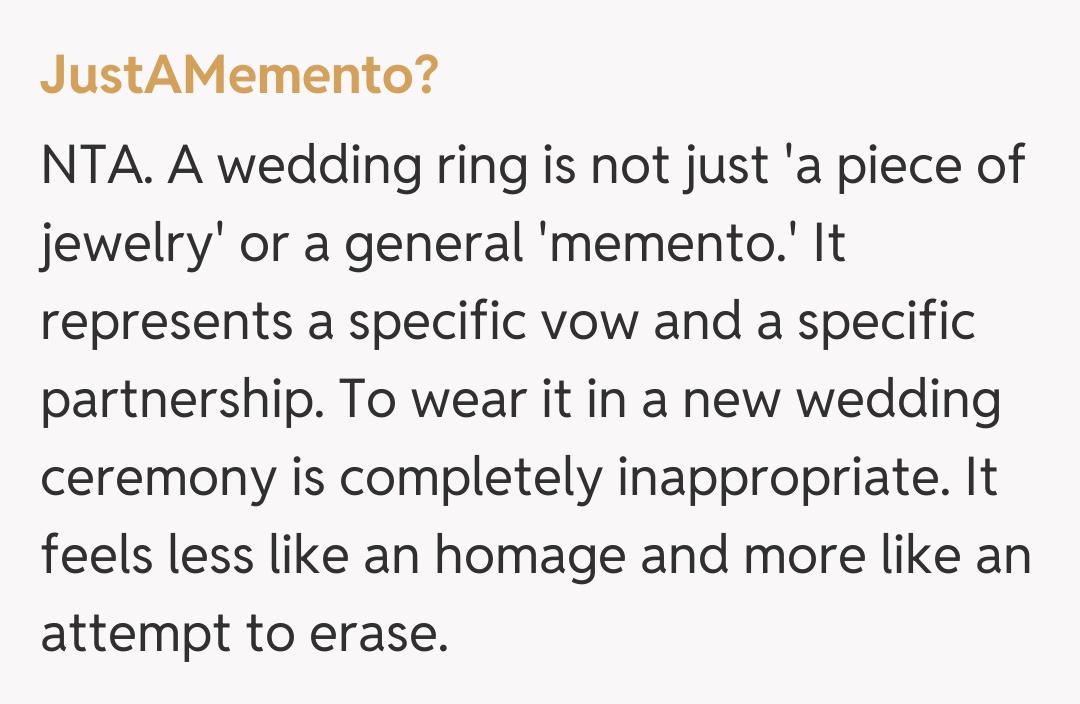 Comentariu de la JustAMemento?