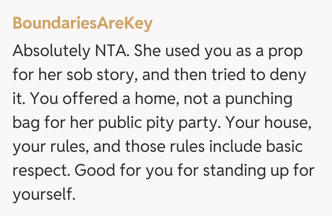 Comentariu de la BoundariesAreKey