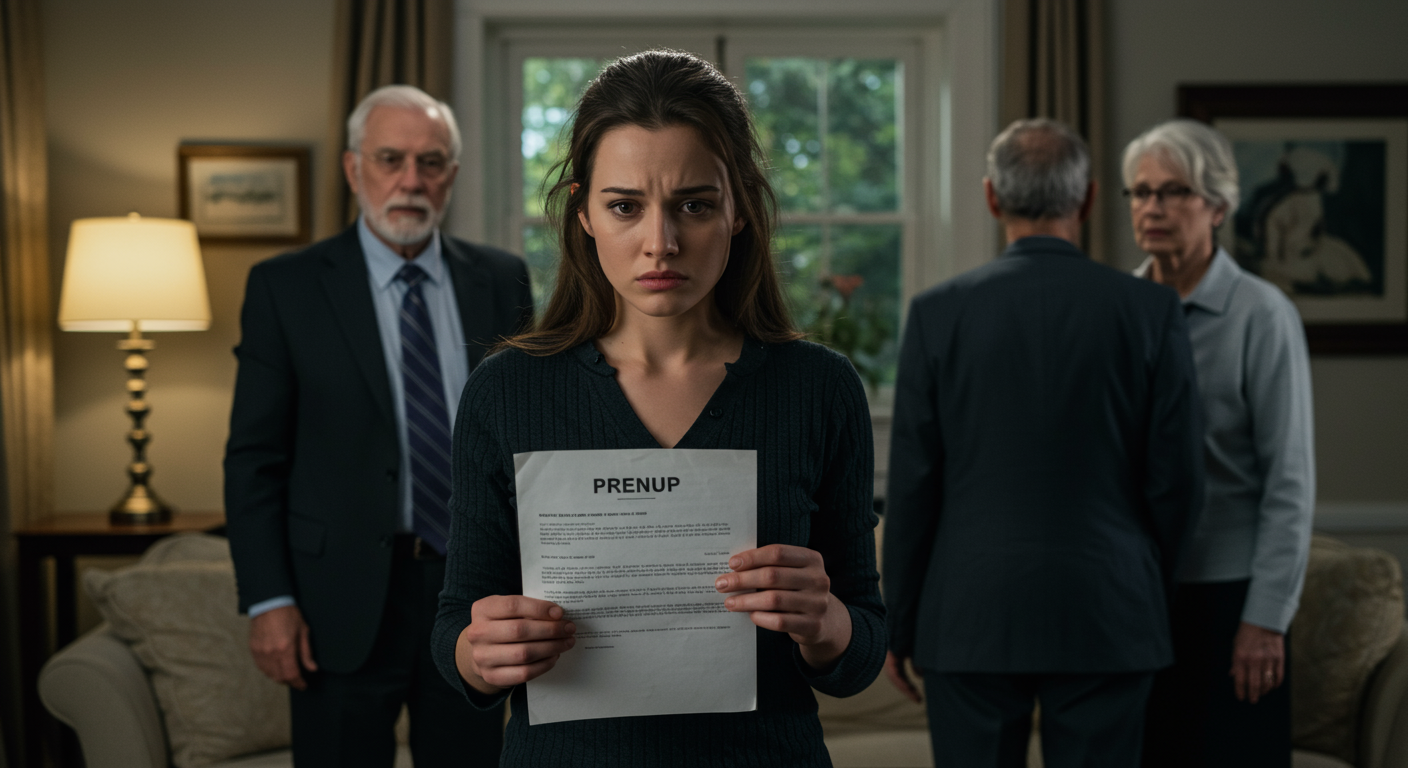 AITA for telling my fiancé’s parents I won’t sign a prenup they wrote that fines me for weight gain?