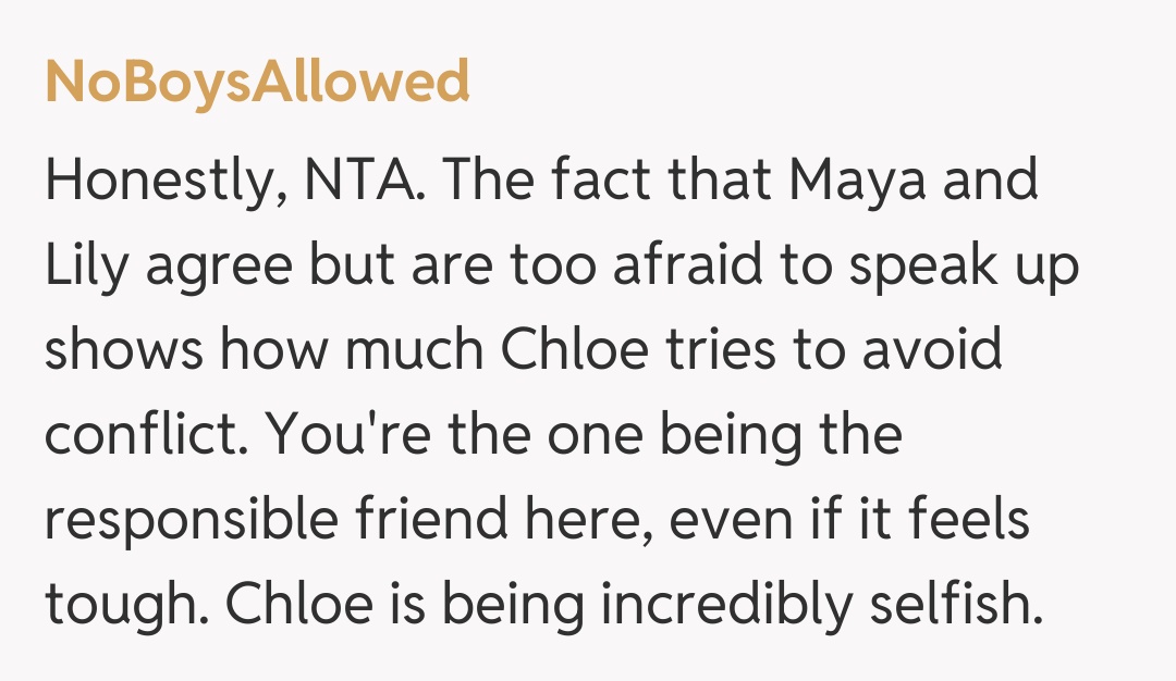 Comentariu de la NoBoysAllowed