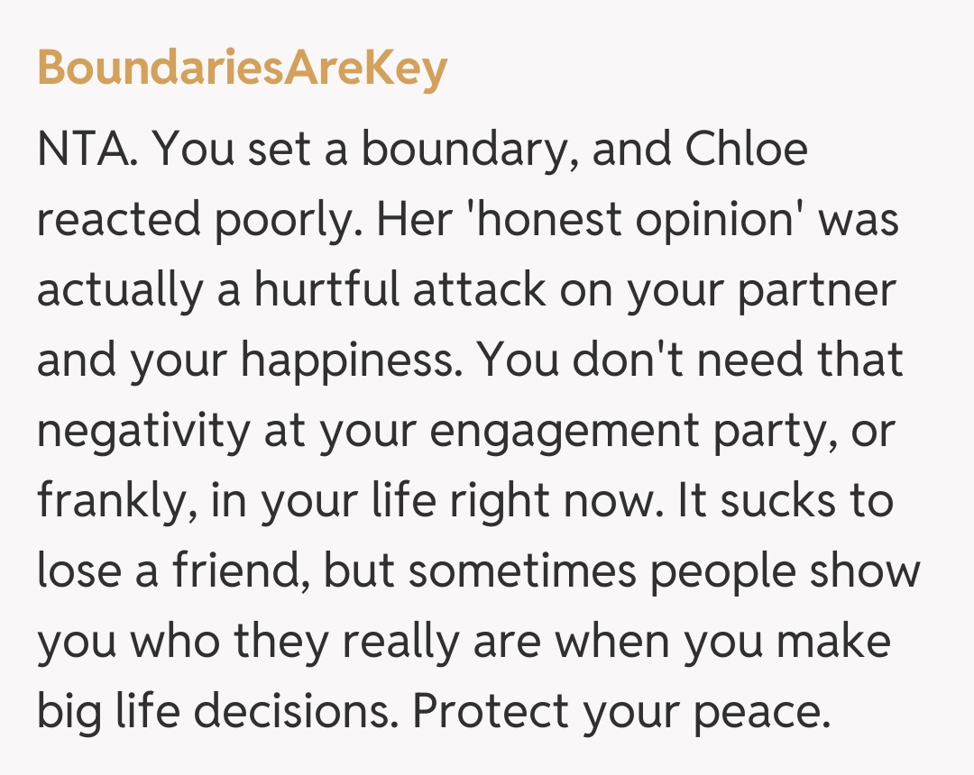 Comentariu de la BoundariesAreKey