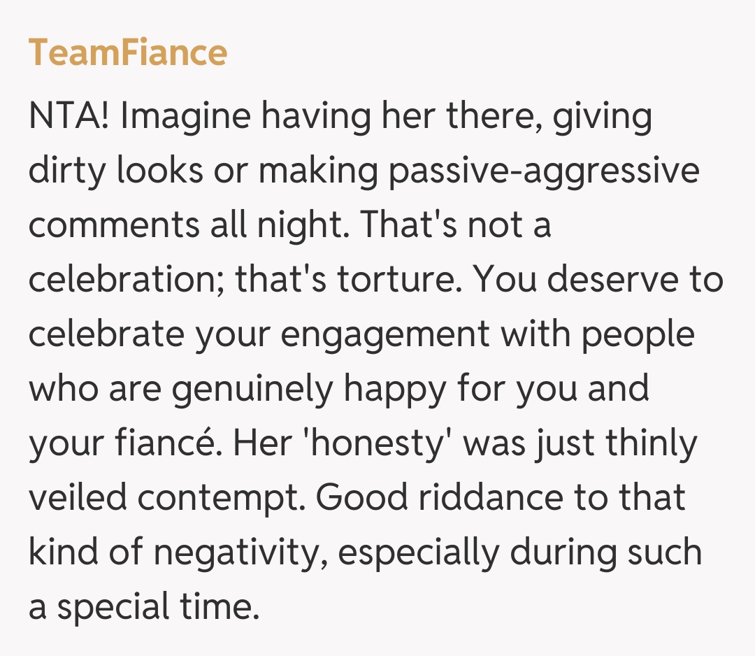 Comentariu de la TeamFiance