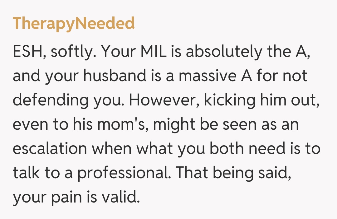 Comentariu de la TherapyNeeded