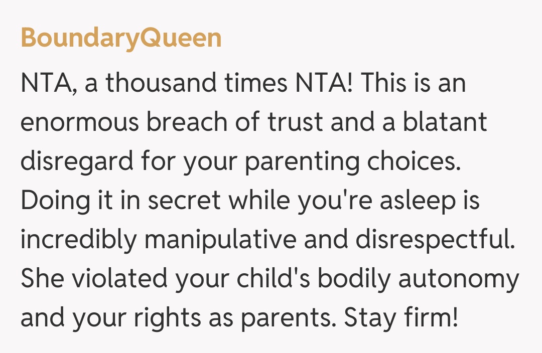 Comentariu de la BoundaryQueen