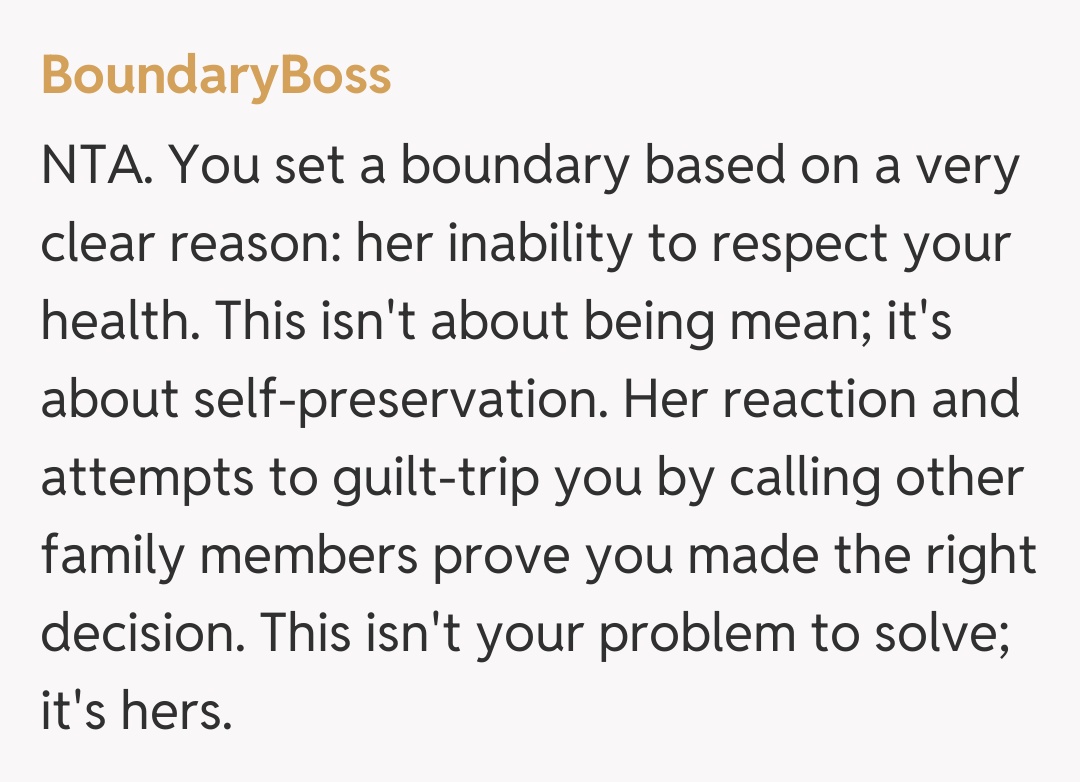 Comentariu de la BoundaryBoss