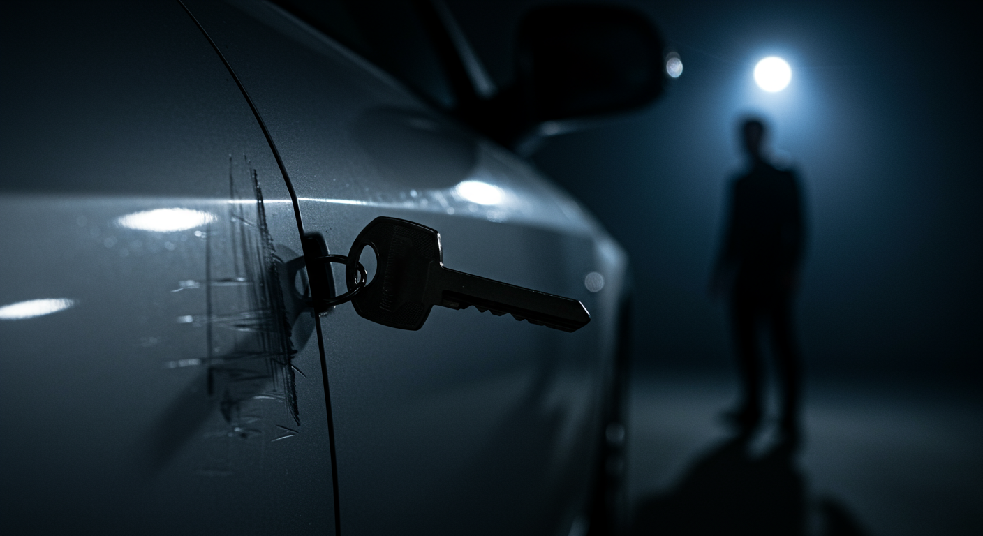 AITA for telling my neighbor I’ll press charges after his Ring footage caught him keying my car?