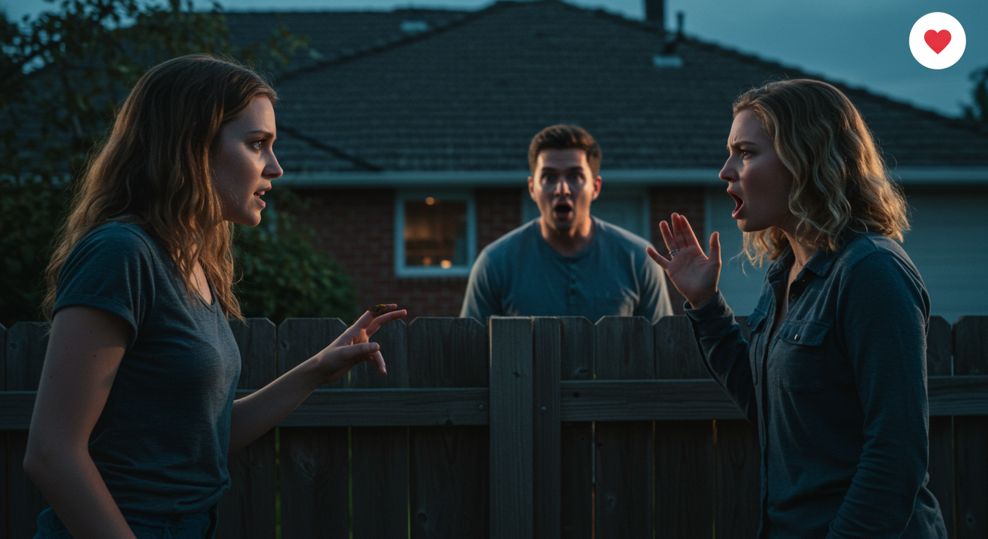 AITA for telling my neighbor’s husband that I saw her on a dating app after she accused me of trying to flirt with him?