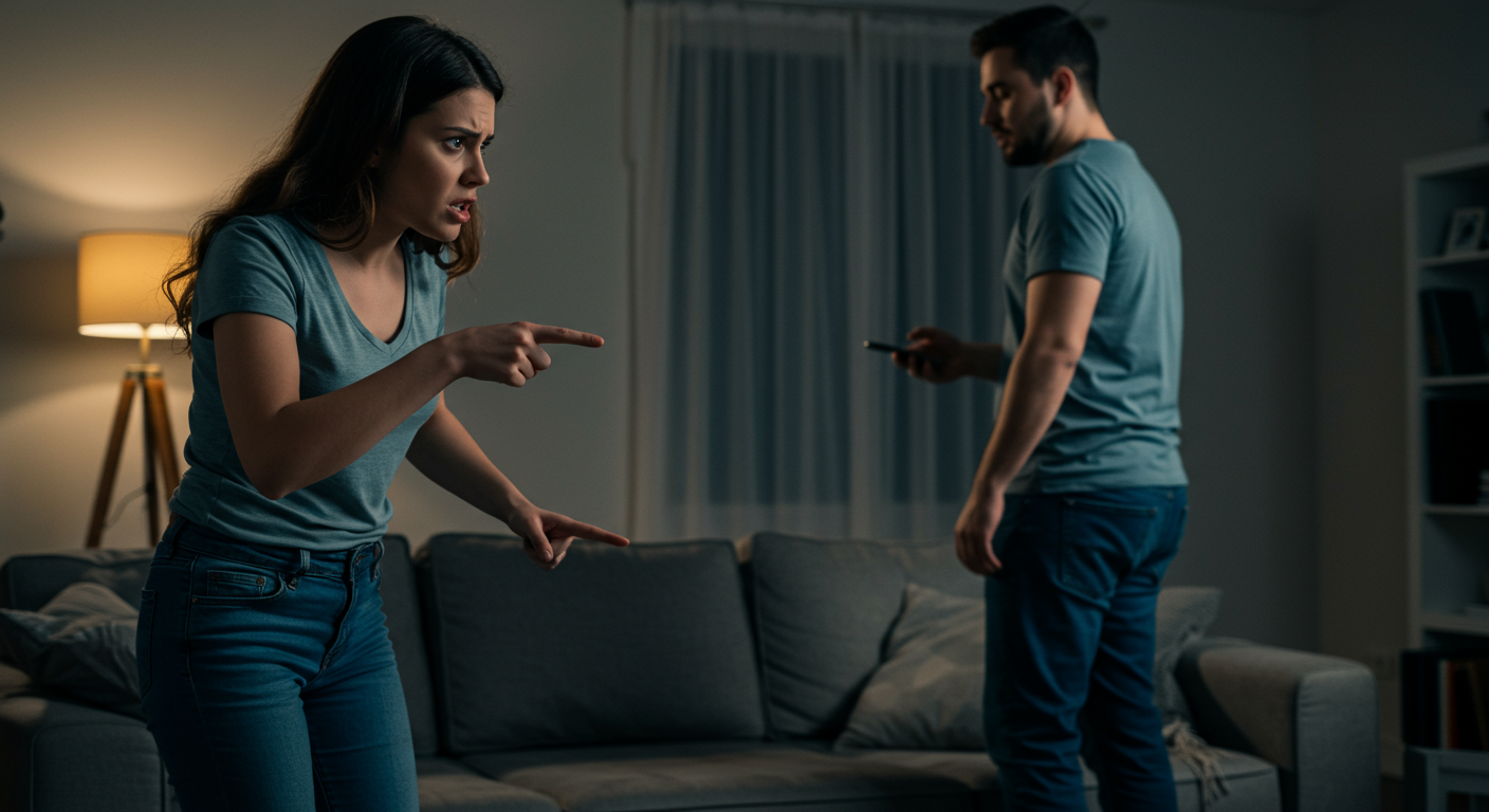 AITA for telling my partner to sleep on the couch after he told his ex I was "too sensitive"?