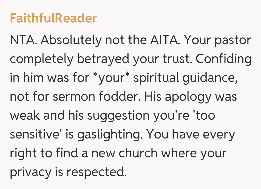 Comentariu de la FaithfulReader