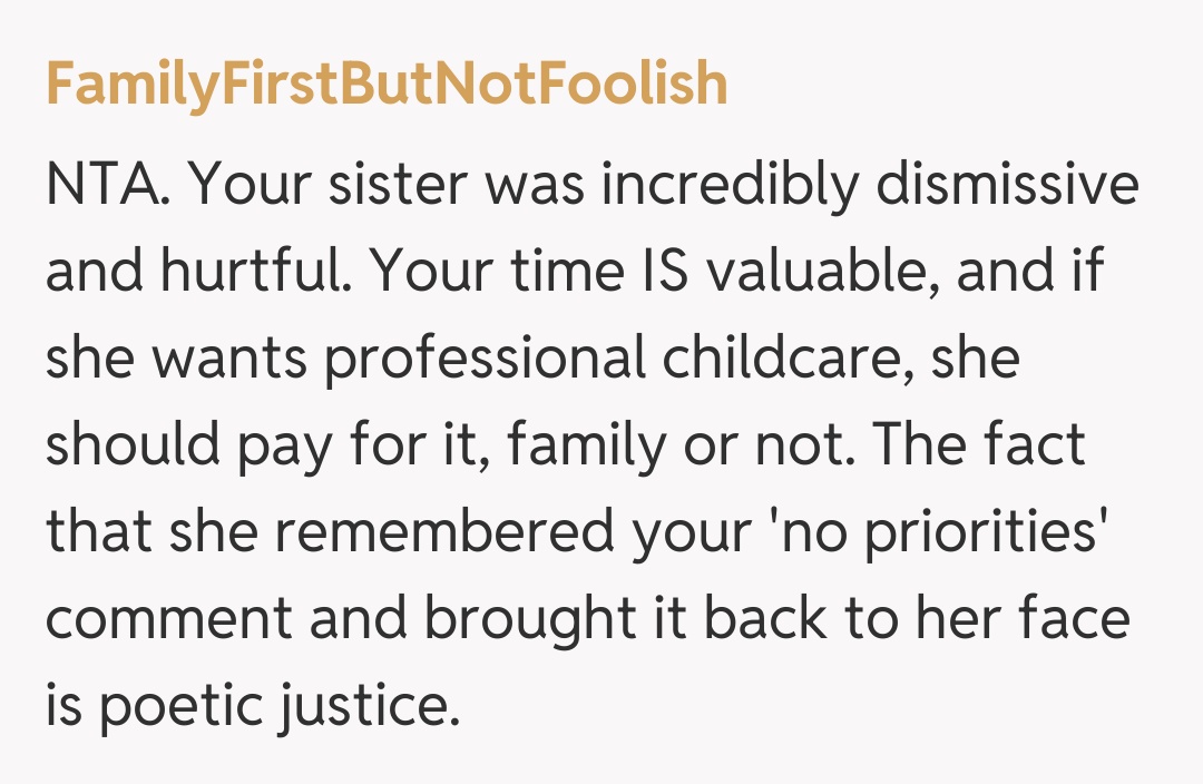 Comentariu de la FamilyFirstButNotFoolish