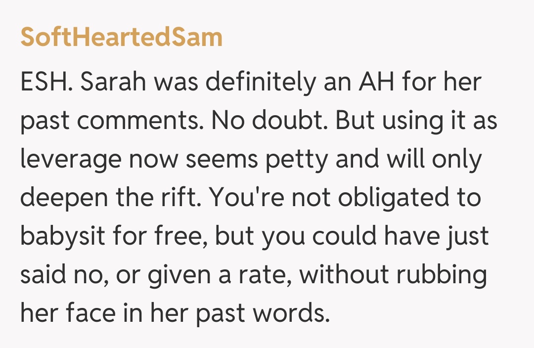 Comentariu de la SoftHeartedSam